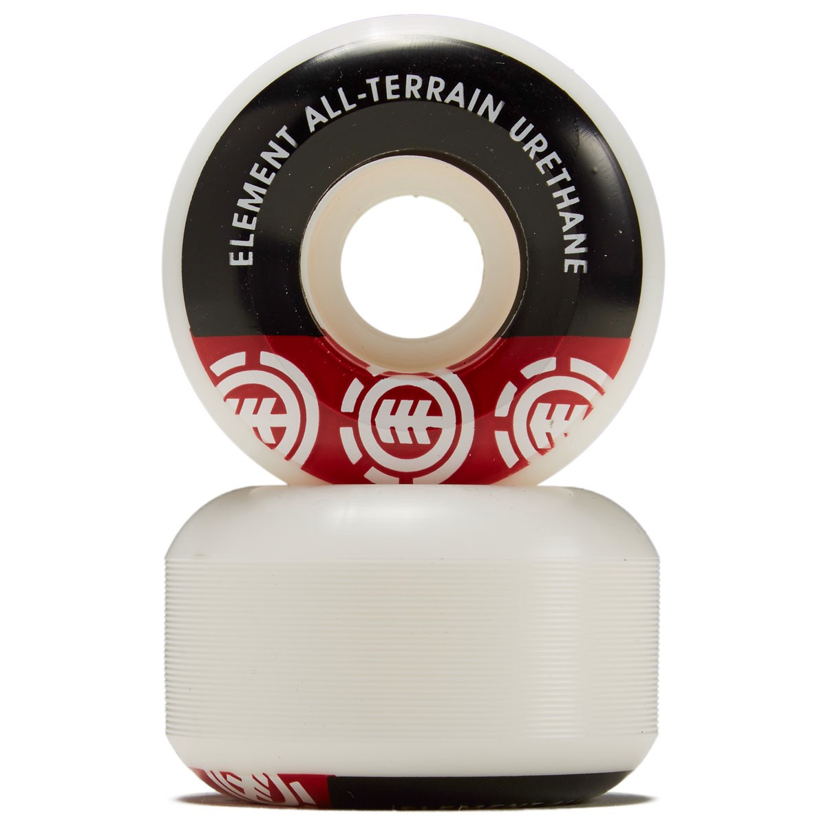 Element Section 52mm White Black Red 95a At Skate Wheels